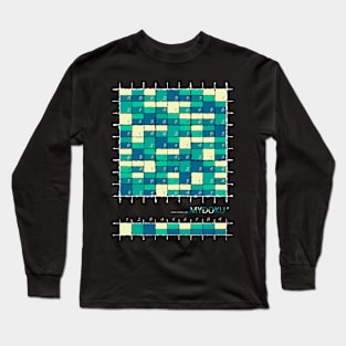 Mydoku_W006_H001_001_F: Sudoku, Sudoku coloring, logic, logic puzzle, holiday puzzle, fun, away from screen Long Sleeve T-Shirt